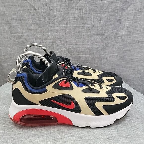 Nike men\'s Air Max 200 AQ2568-700 black cream red running shoes sneakers SZ 8.5 main image 10